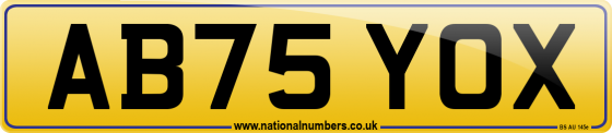 AB75 YOX