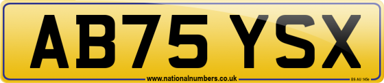AB75 YSX