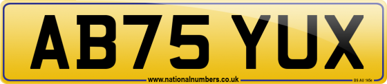 AB75 YUX