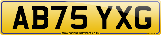 AB75 YXG