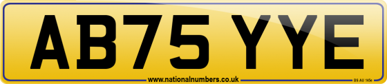 AB75 YYE