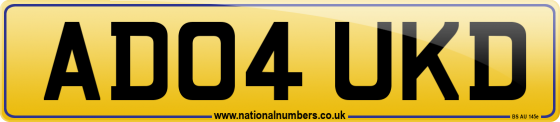 AD04 UKD