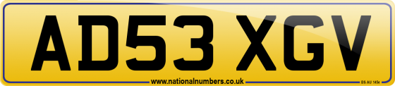 AD53 XGV