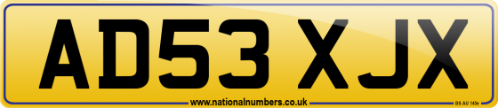 AD53 XJX