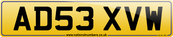 AD53 XVW
