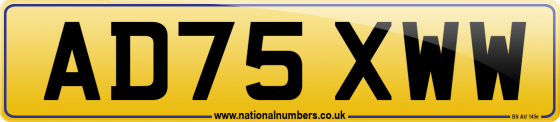 AD75 XWW