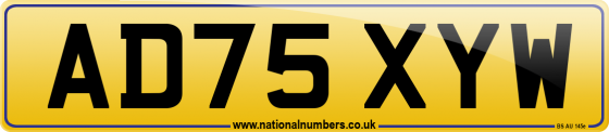 AD75 XYW