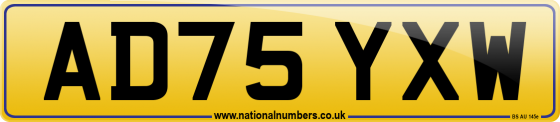 AD75 YXW