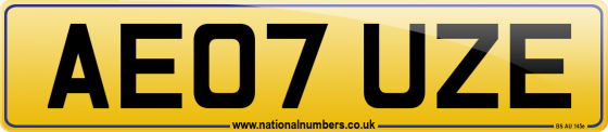 AE07 UZE
