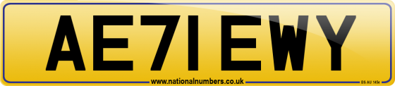 AE71 EWY