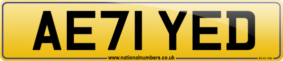 AE71 YED