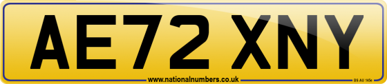 AE72 XNY