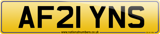 AF21 YNS