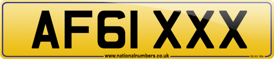 AF61 XXX
