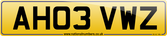 AH03 VWZ