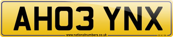 AH03 YNX