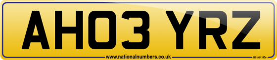 AH03 YRZ