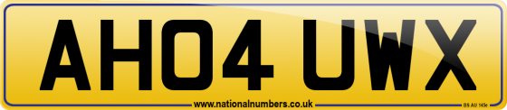 AH04 UWX