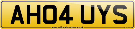 AH04 UYS