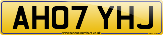 AH07 YHJ