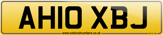 AH10 XBJ