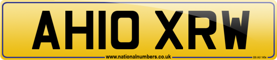 AH10 XRW
