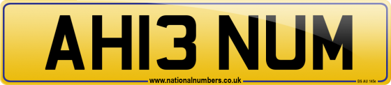 AH13 NUM