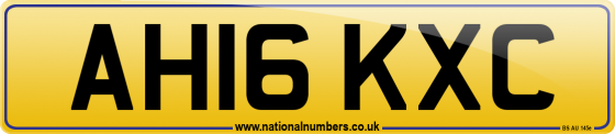 AH16 KXC