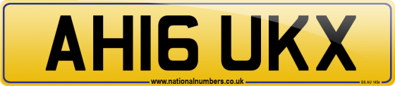 AH16 UKX