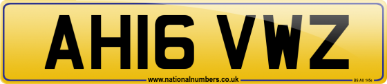 AH16 VWZ