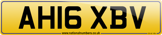 AH16 XBV
