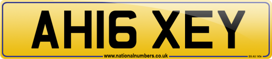 AH16 XEY