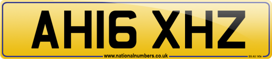 AH16 XHZ