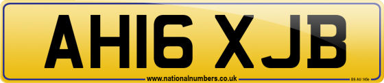 AH16 XJB