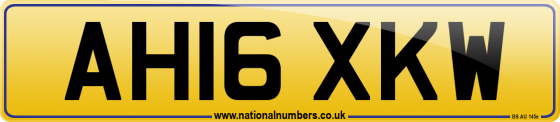 AH16 XKW