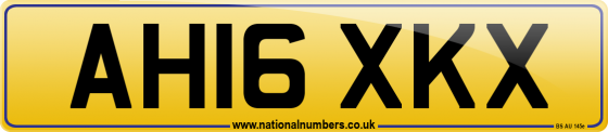 AH16 XKX