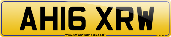 AH16 XRW