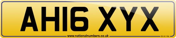 AH16 XYX