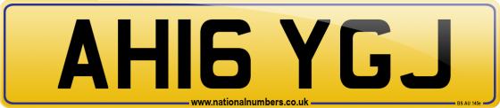 AH16 YGJ