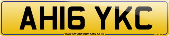 AH16 YKC