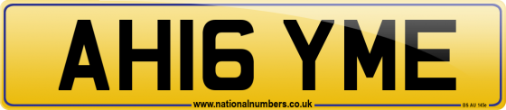 AH16 YME