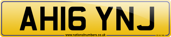 AH16 YNJ