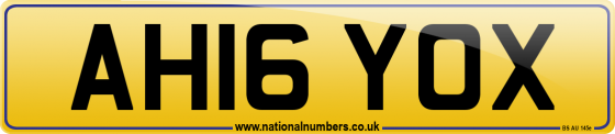 AH16 YOX