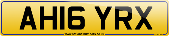 AH16 YRX