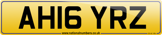 AH16 YRZ
