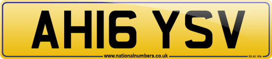 AH16 YSV