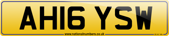 AH16 YSW