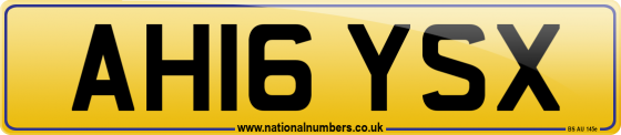 AH16 YSX