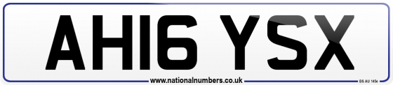 AH16 YSX