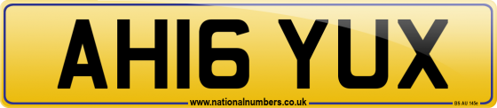 AH16 YUX